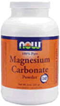 Now Foods, Magnesium Carbonate, Powder, Net Wt. 8 oz, 227 g